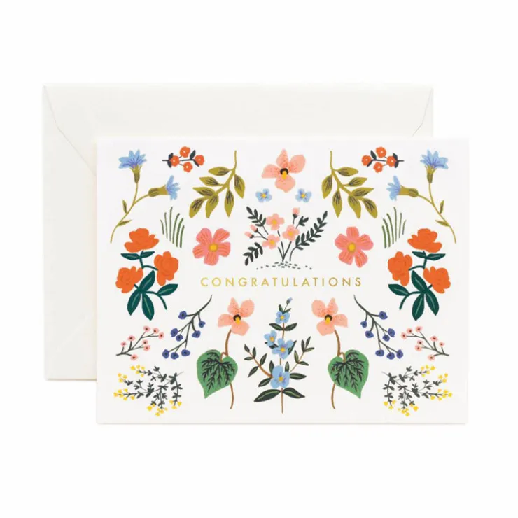Best RIFLE PAPER CO. Wildwood Congrats Card