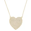 Clearance Melinda Maria You Have My Whole Heart Pavè Necklace