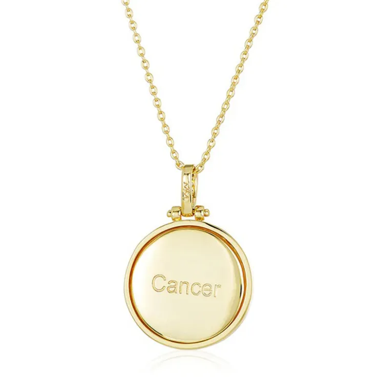 Fashion Melinda Maria Zodiac Constellation Necklace AriesTaurusGeminiCancerLeoVirgoLibraScorpioSagittariusCapricornAquariusPisces